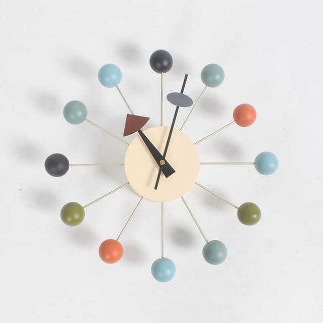 Moderne Wanduhr 3D-Design Leise und Minimalistisch 32 cm | Brehn