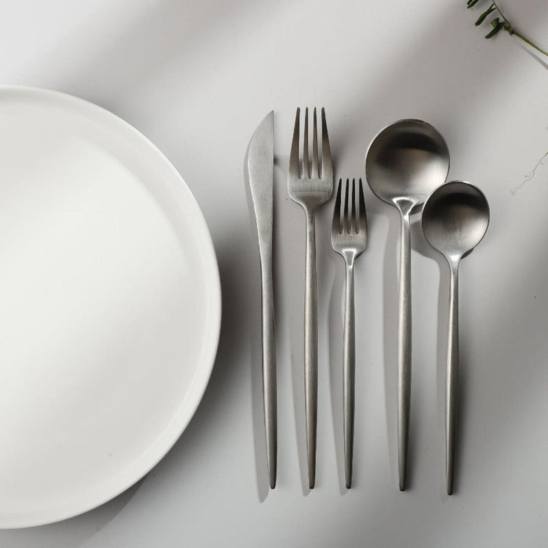 Brehn | Minimalistisches Edelstahl Besteck Elegante Einfachheit