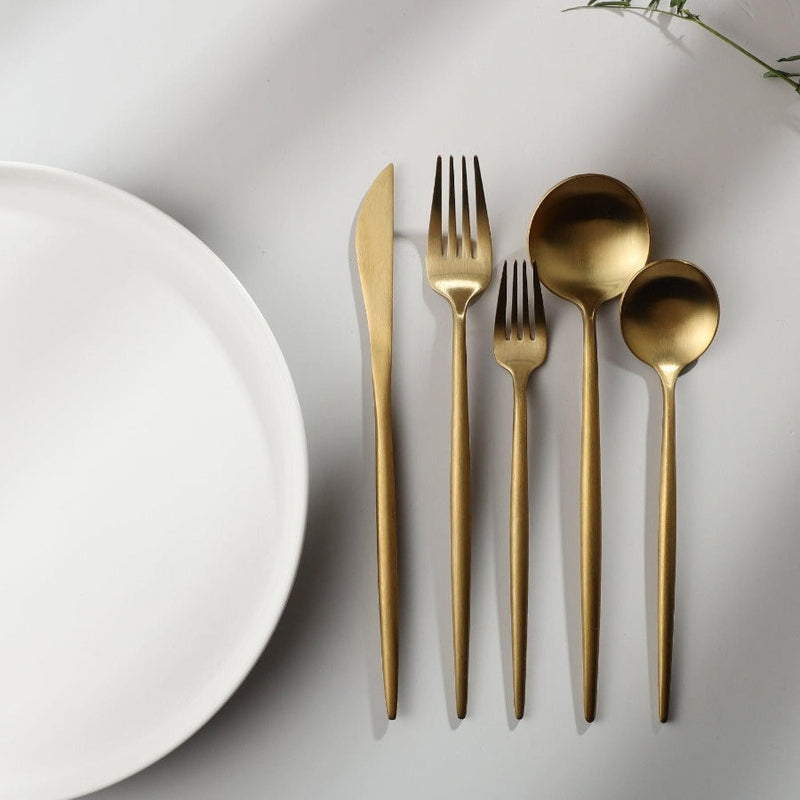 Brehn | Minimalistisches Edelstahl Besteck Elegante Einfachheit