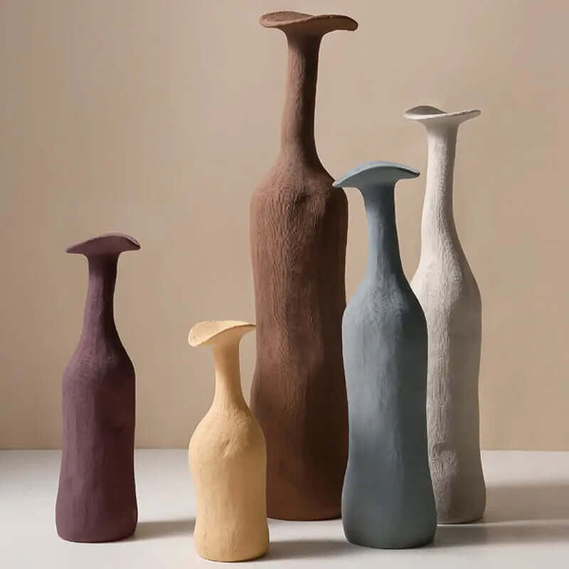 Brehn | Minimalistische Morandi-farbige Vasen