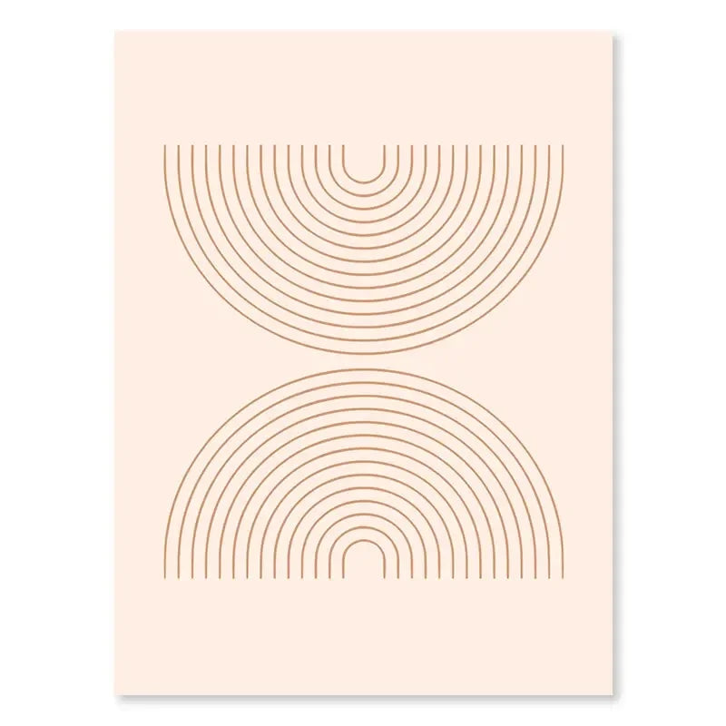 Minimalistische abstrakte geometrische Mondphasen-Linienkunst Wandkunst Fine Art Leinwanddrucke Bilder für moderne Wohnung Wohnzimmer nordische Wohnkultur