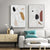 Minimalistische abstrakte Form und Linien Wandkunst Fine Art Leinwanddrucke Kunst für moderne Wohnung Wohnzimmer Schlafzimmer Flur Kunstdekoration