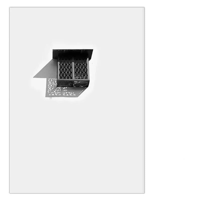 Minimalistische Schwarz Weiß Architektonische Abstrakte Wandkunst Fine Art Leinwanddrucke Bilder Für Moderne Apartment Wohnzimmerkunst Für Zeitgenössische Wohnkultur