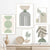 Minimalistische Bohemian Botanische Wandkunst Feine Kunst Leinwanddrucke Neutrale Farb Galerie Wandbilder Für Wohnzimmer