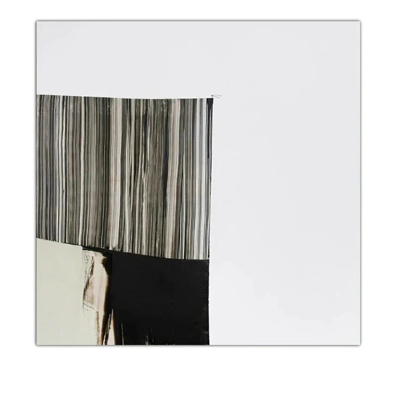 Minimalistische Farbblöcke Abstrakte Wandkunst Feine Kunst Leinwanddrucke Quadratisches Format Bilder Für Wohnzimmer Zeitgenössische Skandinavische Wohnkultur
