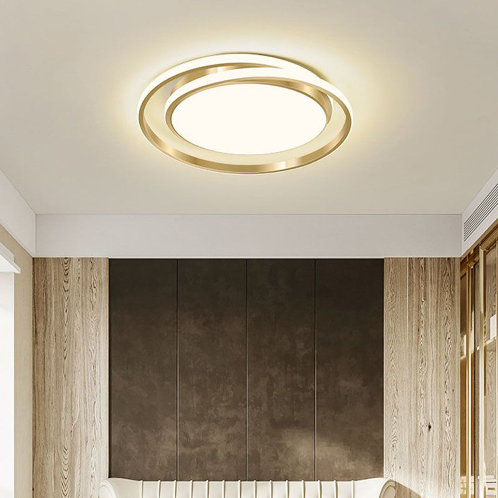 Minimalistische LED-Kreis-Deckenleuchte | Brehn