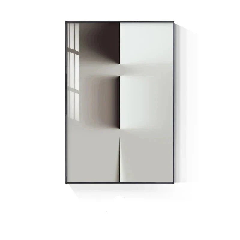 Minimalistische moderne Ästhetik abstrakte geometrische Wandkunst Fine Art Leinwanddrucke Bilder für moderne Apartment-Wohnzimmer Home Office Dekor