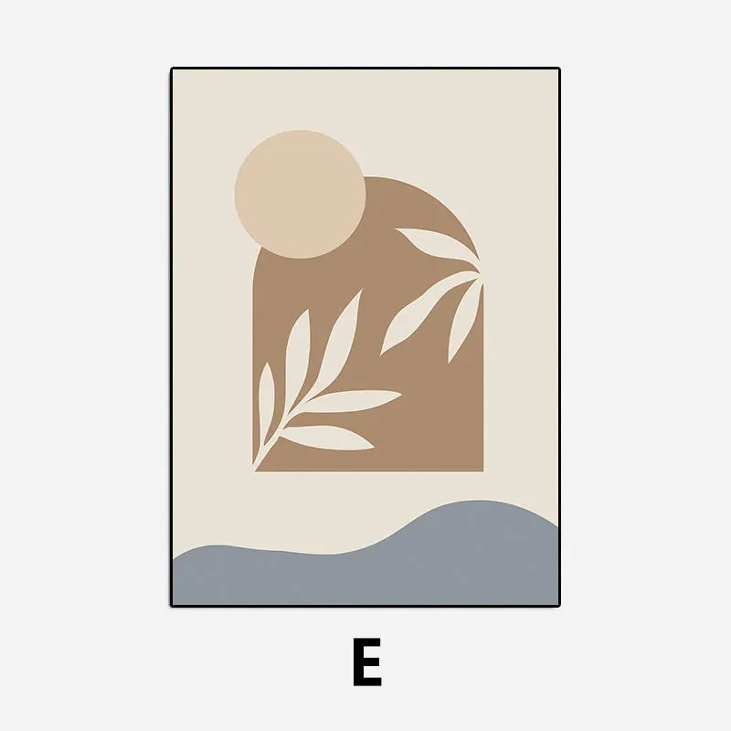 Minimalistische natürliche Stillleben Wandkunst Fine Art Leinwanddrucke neutrale Farben nordische Bilder für Wohnzimmer Esszimmer Schlafzimmer Kunst Dekor