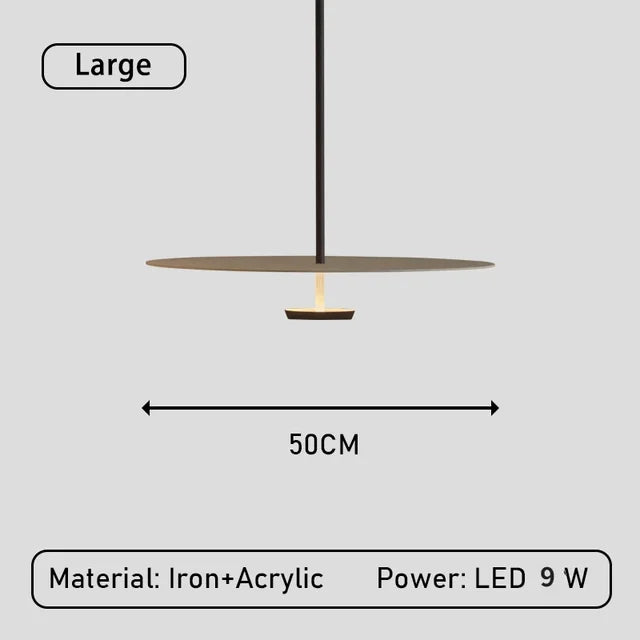 Moderne elegante Arc LED Ring Pendelleuchte - Minimalistisches Design für Wohnzimmer & Esszimmer | Brehn