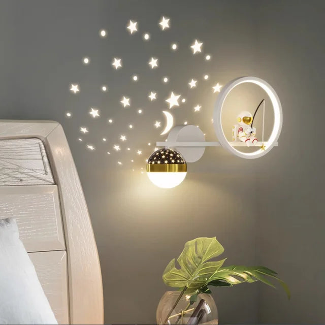 LittleBeam | Moderne Kinder-Wandleuchte - Sanfte Beleuchtung und kinderfreundliches Design | Brehn