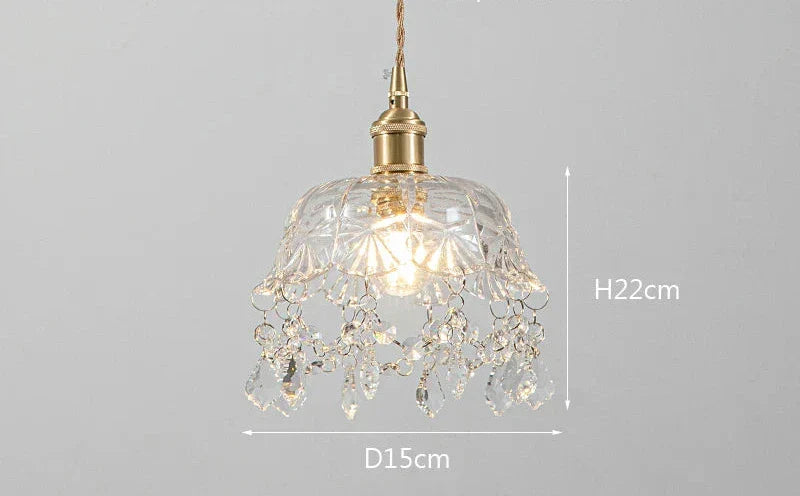 Moderne Glas Pendelleuchte – Kristallklares Design für Wohnzimmer & Esszimmer | Brehn