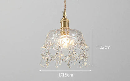 Moderne Glas Pendelleuchte – Kristallklares Design für Wohnzimmer & Esszimmer | Brehn