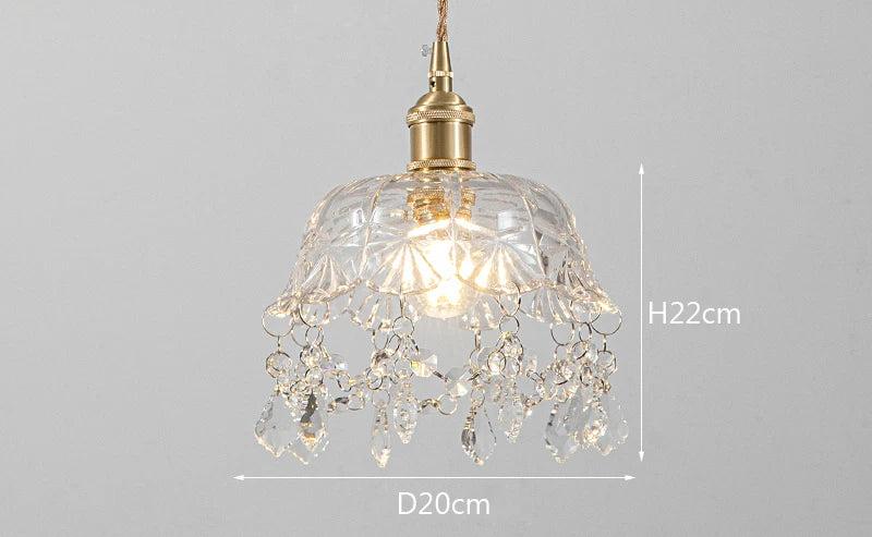 Moderne Glas Pendelleuchte – Kristallklares Design für Wohnzimmer & Esszimmer | Brehn