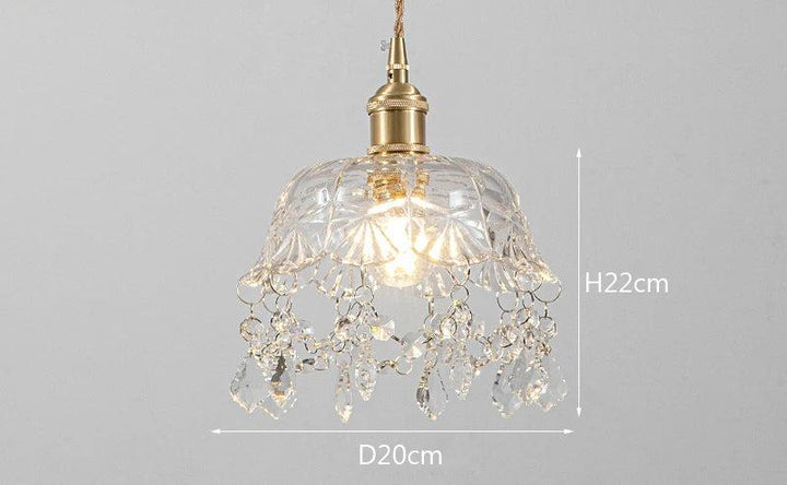 Moderne Glas Pendelleuchte – Kristallklares Design für Wohnzimmer & Esszimmer | Brehn