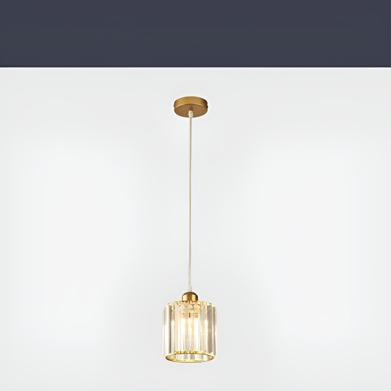 BrilliantGlow Light – Elegante Pendelleuchte aus K9-Kristall