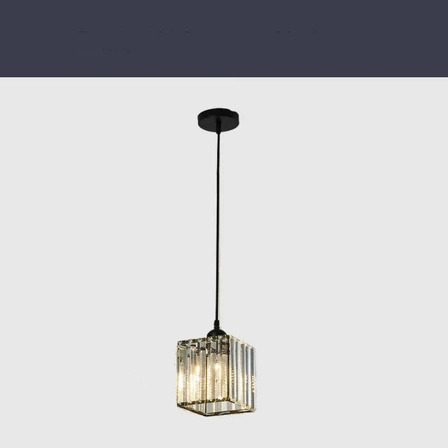 Brehn | LuxeGlow SparkleLamp - Elegante K9-Kristall Pendelleuchte