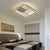Moderne LED-Deckenleuchte mit rundem Design – Dimmbar für Schlafzimmer und Wohnzimmer | Brehn