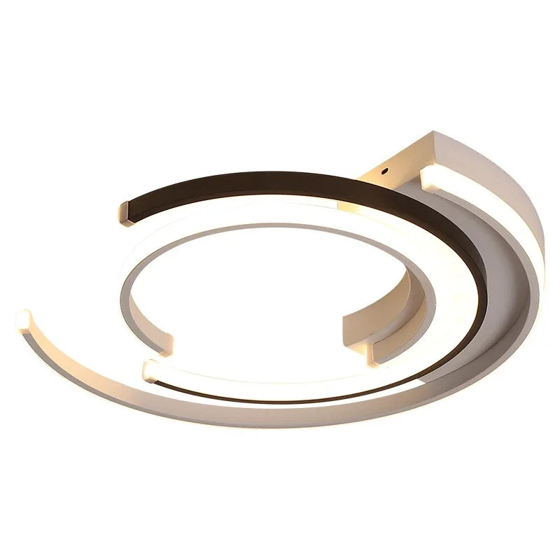 Moderne LED Deckenleuchte Dimmbar | Designer Deckenlampe für Wohnzimmer | Brehn