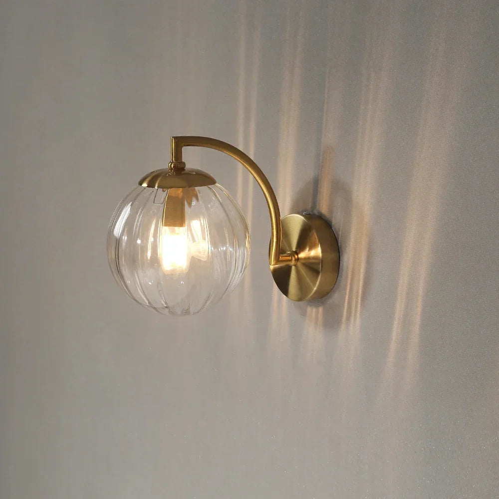 Luxus Moderne Glas Wandlampe - CrystalGlow | Brehn