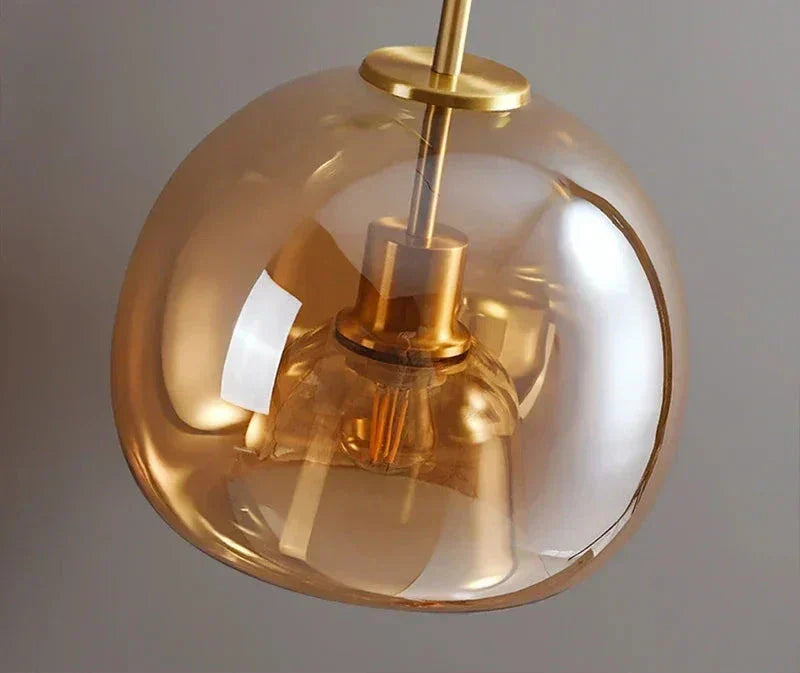 Brehn | Transparenz - Minimalistische Glas-Deckenleuchte für Eleganz