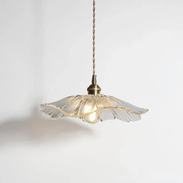 Brehn | FloraShine Light - Elegante Blumen Glas Pendelleuchte