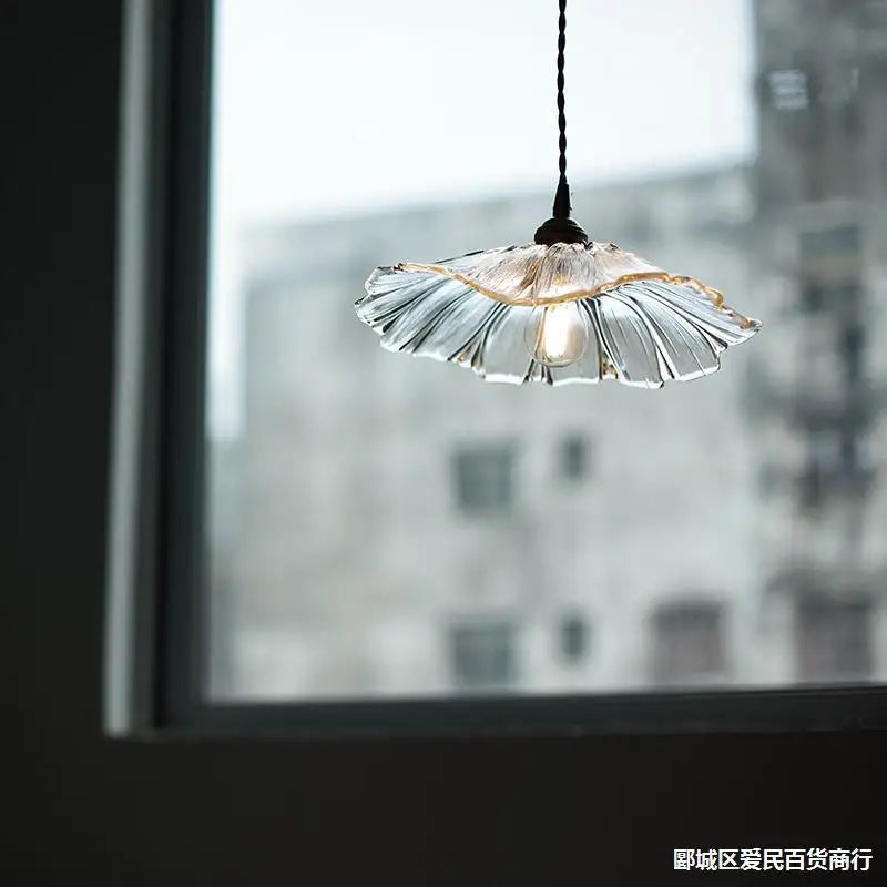 Brehn | FloraShine Light - Elegante Blumen Glas Pendelleuchte