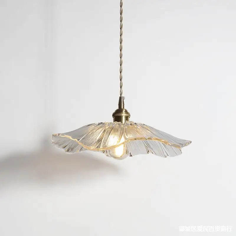Brehn | FloraShine Light - Elegante Blumen Glas Pendelleuchte