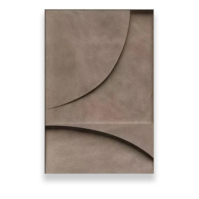 Moderner Minimalistischer Flacher Geometrischer Linien Wandkunst Feine Kunst Leinwanddrucke Retro Braune Abstrakte Bilder Für Das Wohnzimmer Zeitgenössische Inneneinrichtung Dekor | Brehn