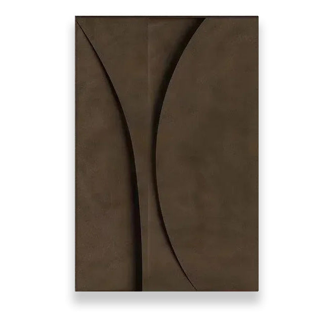 Moderner Minimalistischer Flacher Geometrischer Linien Wandkunst Feine Kunst Leinwanddrucke Retro Braune Abstrakte Bilder Für Das Wohnzimmer Zeitgenössische Inneneinrichtung Dekor | Brehn