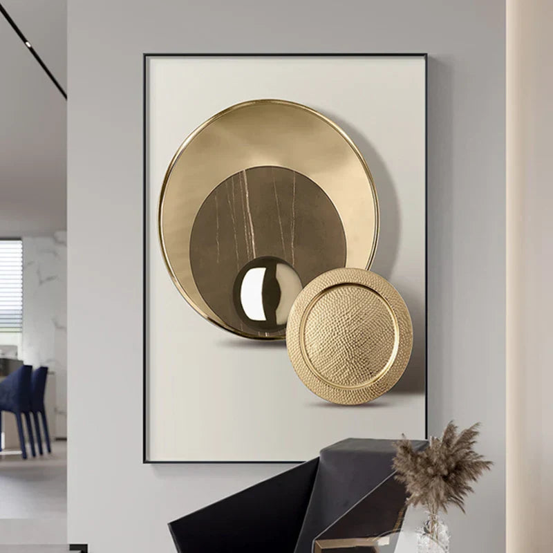 Moderne abstrakte architektonische Ästhetik Wandkunst Fine Art Leinwanddrucke Minimalistische futuristische Bilder für moderne Loftwohnung Wohnzimmer Dekoration