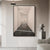Moderne abstrakte architektonische Wandkunst Fine Art Leinwanddrucke visuelle Raumerweiterung Bilder für Wohnzimmer Empfangsraum Studio Foyer Kunst Dekor
