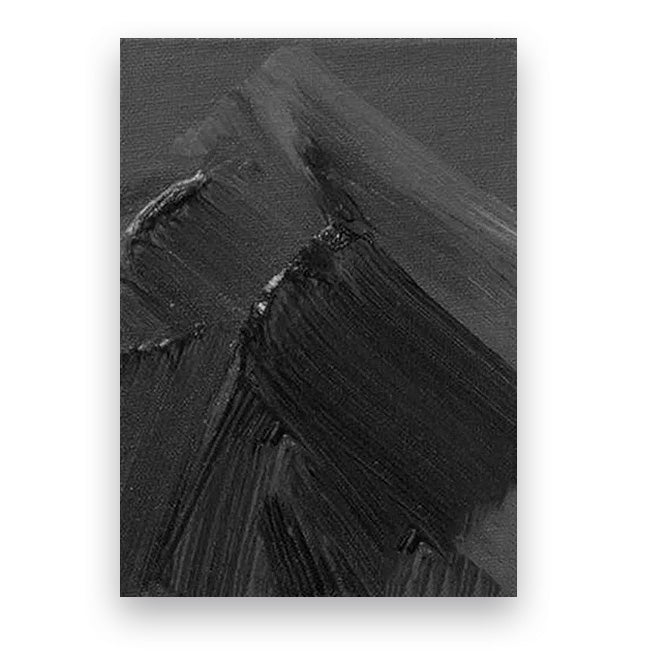 Moderne abstrakte Schwarz-Weiß-minimalistische Wandkunst fine art Leinwanddrucke texturales Design Bilder für moderne Loftwohnungen Home-Office-Dekor