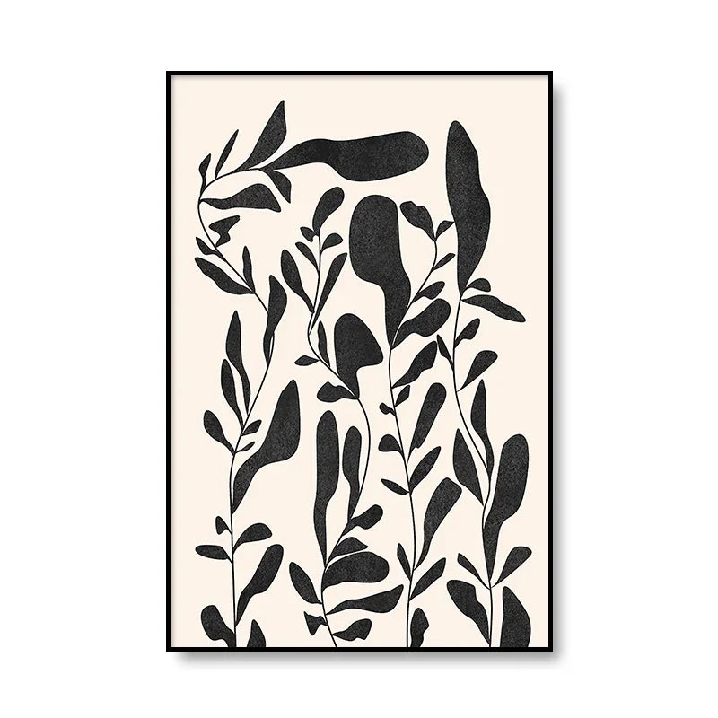 Moderne abstrakte minimalistische feminine Körperkunst Linienkunst Wandkunst Fine Art Leinwanddrucke Schwarz Weiß Poster Bilder für zeitgenössische Wohnkultur
