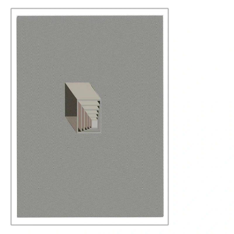 Moderne Ästhetik Abstrakte Architektonische Geometrische Wandkunst Feine Kunst Leinwanddrucke Bilder Für Moderne Loft Wohnzimmer zeitgenössische Innendesign-Trends