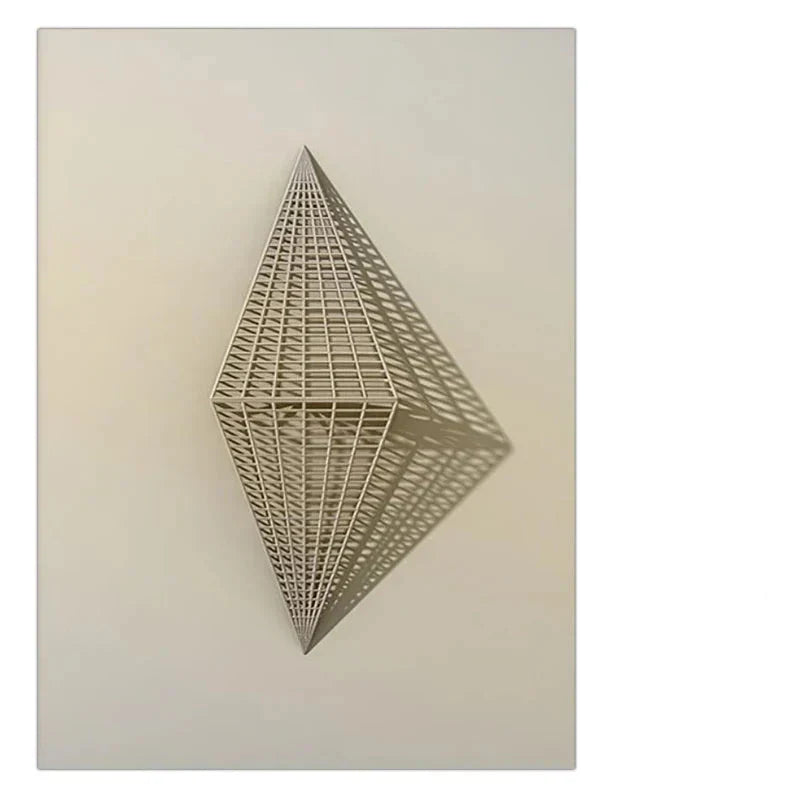 Moderne Ästhetik Abstrakte Architektonische Geometrische Wandkunst Feine Kunst Leinwanddrucke Bilder Für Moderne Loft Wohnzimmer zeitgenössische Innendesign-Trends