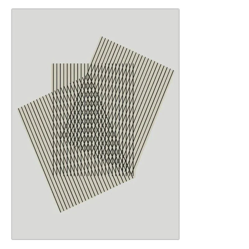 Moderne Ästhetik Abstrakte Architektonische Geometrische Wandkunst Feine Kunst Leinwanddrucke Bilder Für Moderne Loft Wohnzimmer zeitgenössische Innendesign-Trends