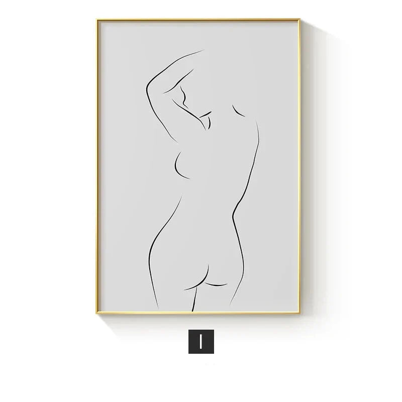 Moderne Farbkurven Abstrakte Geometrische Wandkunst Feine Kunst Linienkunst Leinwanddrucke Bilder Für Wohnzimmer Schlafzimmer Kunst Für Zeitgenössische Innenräume