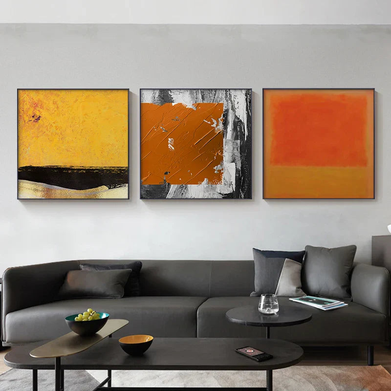 Modern Bunte Industrielle Abstrakte Wandkunst Fein Kunst Leinwanddrucke Bilder Für Urban Apartment Wohnzimmer Schlafzimmer Home Office Kunst Dekor