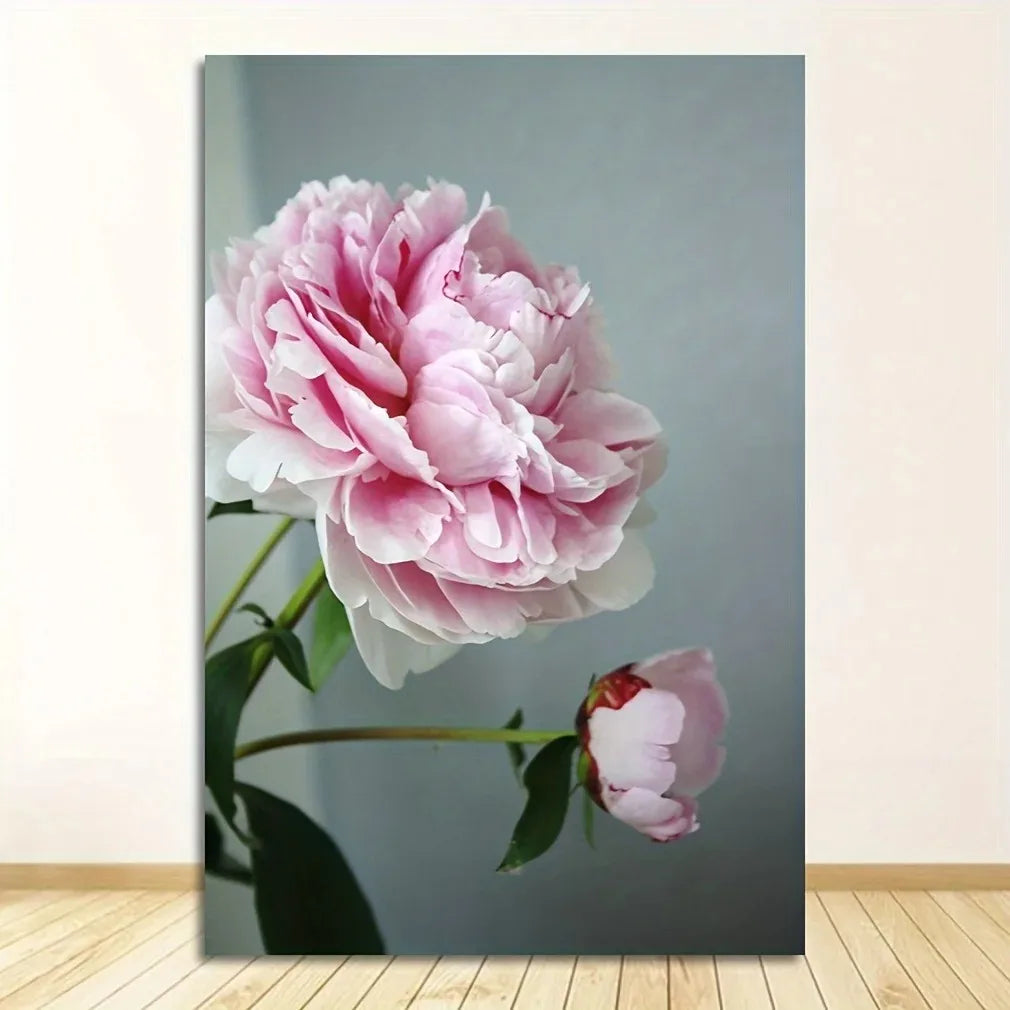 Moderne Florale Rosa Blüten Wandkunst Fine Art Leinwanddrucke Elegante Botanische Bilder Für Wohnzimmer Schlafzimmer Hotelzimmer Kunst Dekor