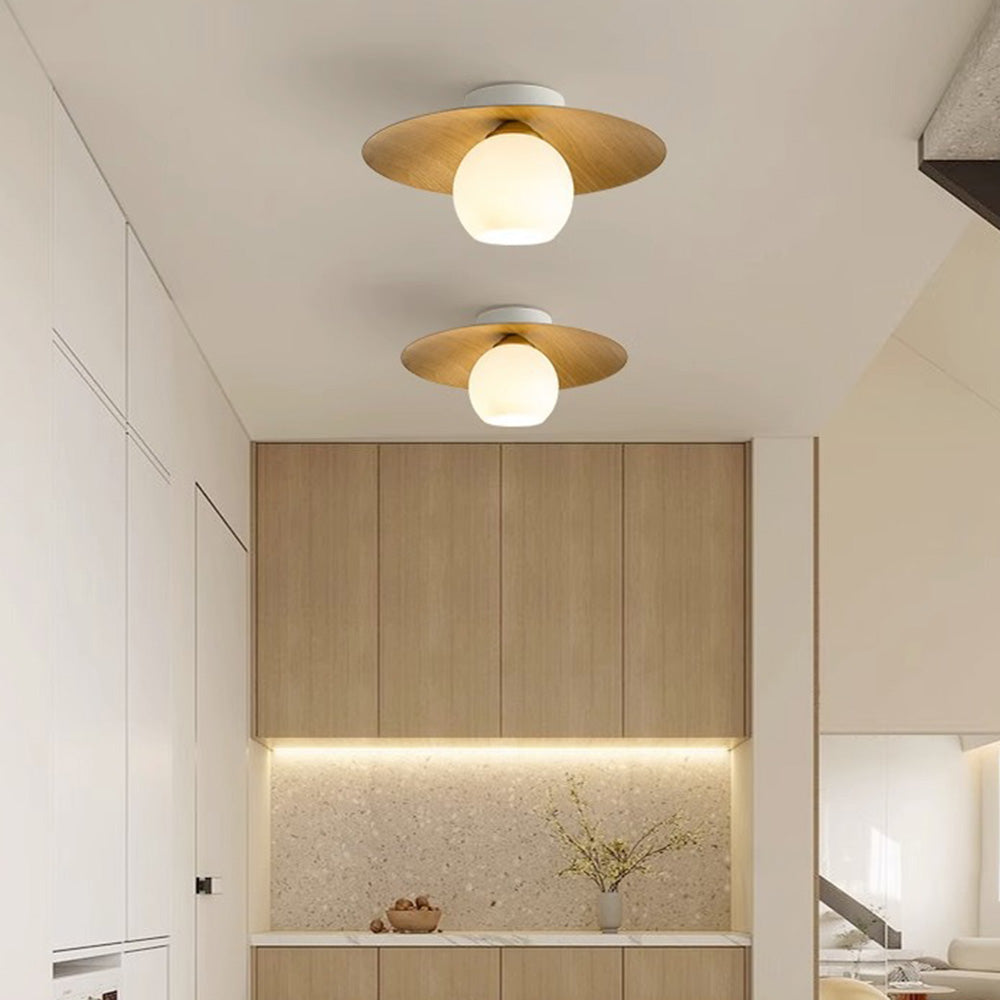 Moderne Semi-Flush-Deckenleuchte | Brehn