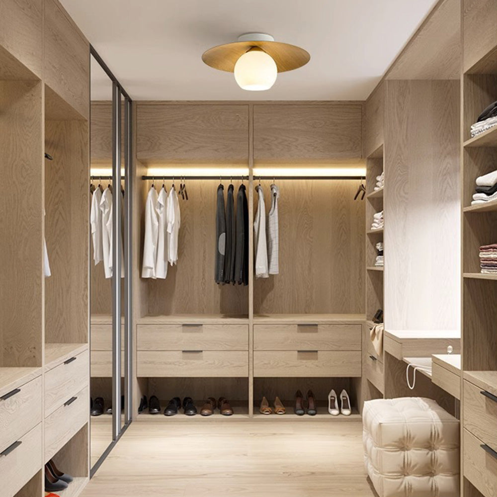 Moderne Semi-Flush-Deckenleuchte | Brehn