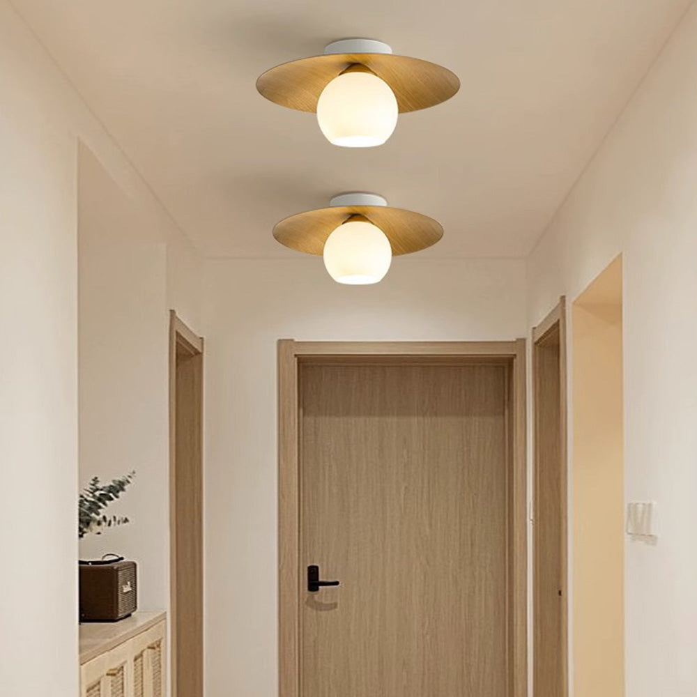 Moderne Semi-Flush-Deckenleuchte | Brehn
