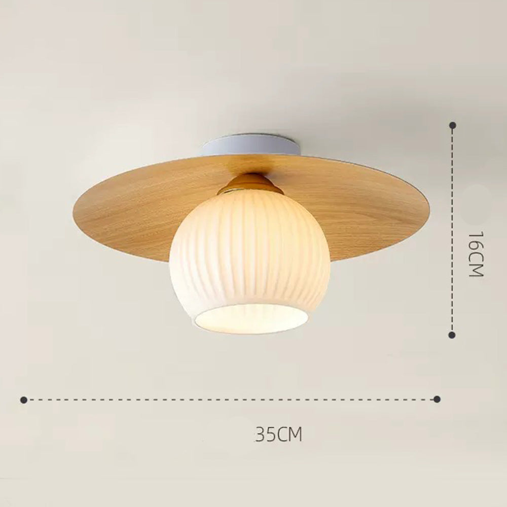 Moderne Semi-Flush-Deckenleuchte | Brehn