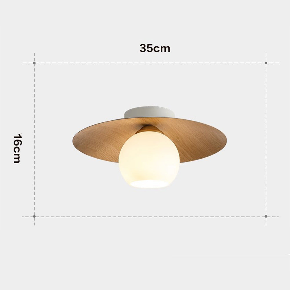 Moderne Semi-Flush-Deckenleuchte | Brehn