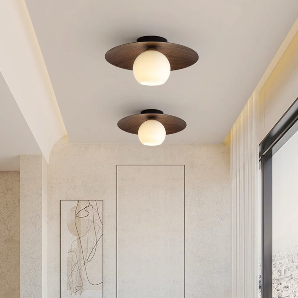 Moderne Semi-Flush-Deckenleuchte | Brehn