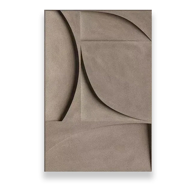 Moderner Minimalistischer Flacher Geometrischer Linien Wandkunst Feine Kunst Leinwanddrucke Retro Braune Abstrakte Bilder Für Das Wohnzimmer Zeitgenössische Inneneinrichtung Dekor | Brehn