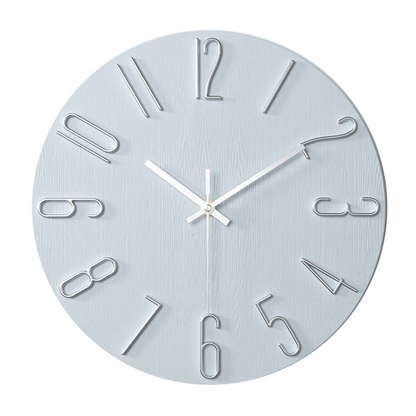 Moderne Quarz-Wanduhr mit Geräuschlosigkeit