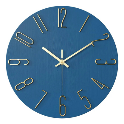 Moderne Quarz-Wanduhr mit Geräuschlosigkeit