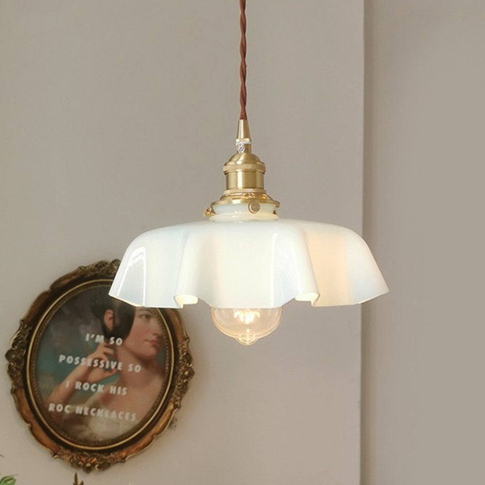 Moderne Glasband Rand Pendelleuchte | Brehn