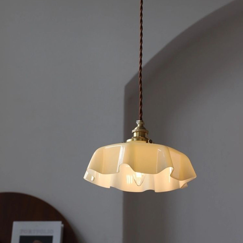 Moderne Glasband Rand Pendelleuchte | Brehn